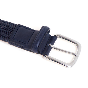 Cintura Gavazzeni "Rio" in pelle elasticizzata  intrecciata - 3