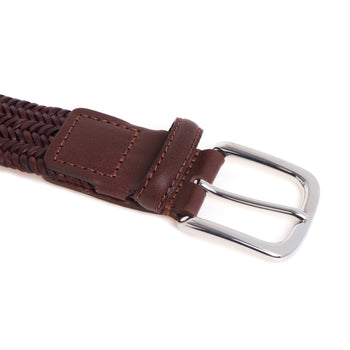 Cintura Gavazzeni "Rio" in pelle elasticizzata  intrecciata - 3