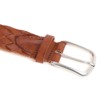 Cintura Gavazzeni "Fraser" in pelle intrecciata - 3