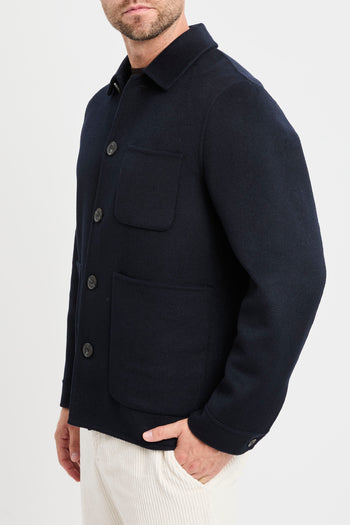 Cappotto corto in misto lana Black Wood - 4