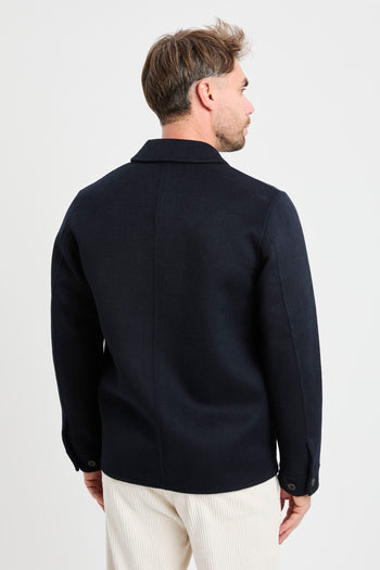 Cappotto corto in misto lana Black Wood - 7