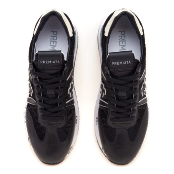 Sneaker Premiata Conny in camoscio e tessuto - 5
