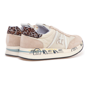 Sneaker Premiata Conny in camoscio e tessuto - 3