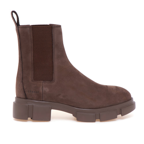 Chelsea boot Copenhagen in nabuck con suola in gomma