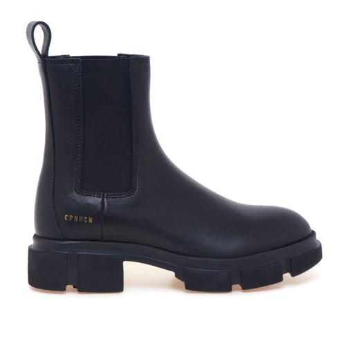 Chelsea boot Copenhagen in pelle con suola in gomma