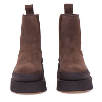 Chelsea boot Copenhagen in nabuck con maxi platform - 5