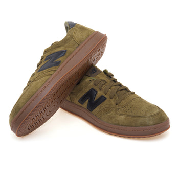 Sneaker New Balance T500 in camoscio - 4