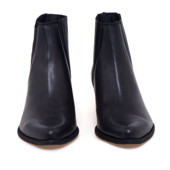 Stivaletto texano Felmini in pelle con elastico ai lati - 5