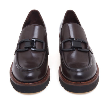 Mocassino montante Calpierre in pelle con tacco 50 mm - 5