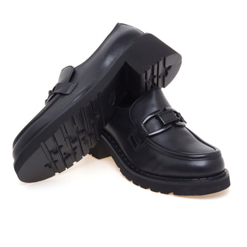 Mocassino montante Calpierre in pelle con tacco 50 mm - 4