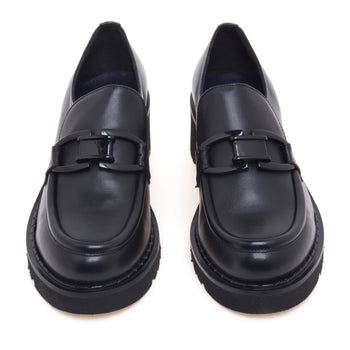 Mocassino montante Calpierre in pelle con tacco 50 mm - 5