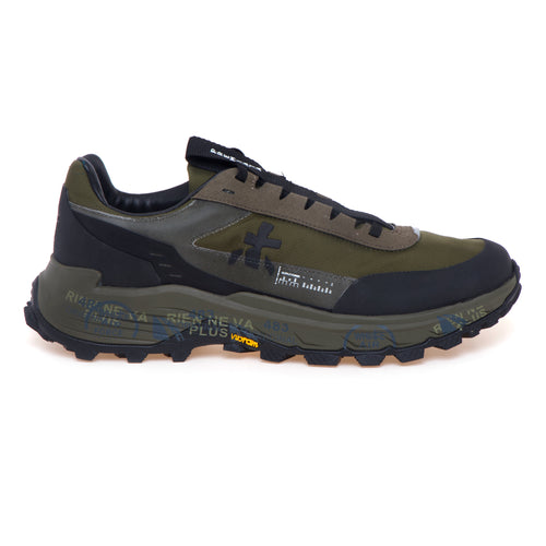 Sneaker Premiata Devin in tessuto e gomma termosaldata
