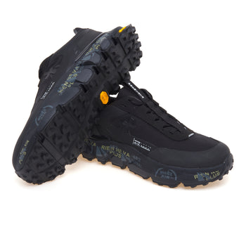 Sneaker Premiata Devin in tessuto e gomma termosaldata - 4