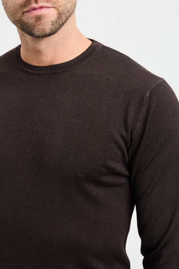 Maglia girocollo Daniele Fiesoli in lana merino extrafine - 3