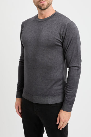 Maglia girocollo Daniele Fiesoli in lana merino extrafine - 3