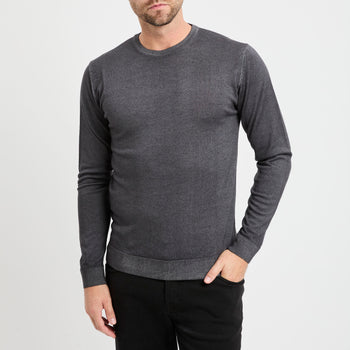 Maglia girocollo Daniele Fiesoli in lana merino extrafine - 7