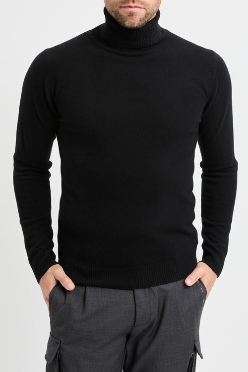 Maglia collo alto Daniele Fiesoli in misto cashmere