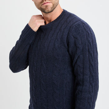 Maglione a girocollo Daniele Fiesoli con costa treccia - 9