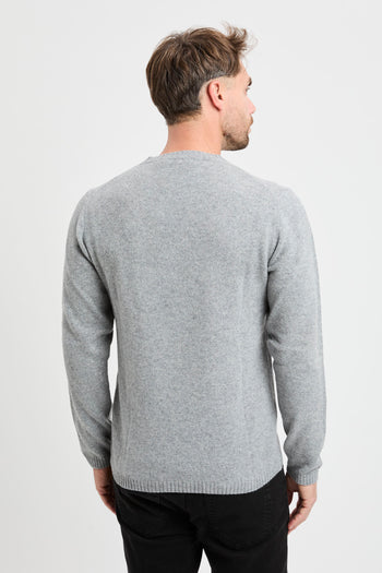 Maglia girocollo Daniele Fiesoli in lana merino - 6