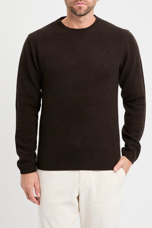 Maglia girocollo Daniele Fiesoli in lana merino