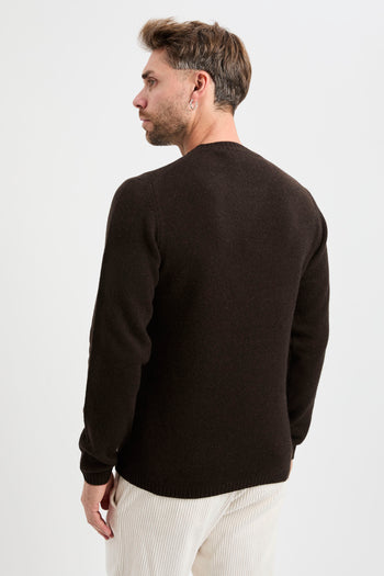 Maglia girocollo Daniele Fiesoli in lana merino - 5