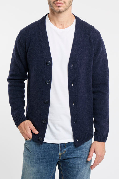 Cardigan con bottoni Daniele Fiesoli in lana merino extrafine