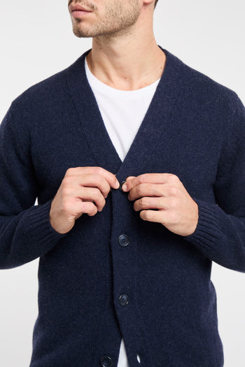 Cardigan con bottoni Daniele Fiesoli in lana merino extrafine - 7