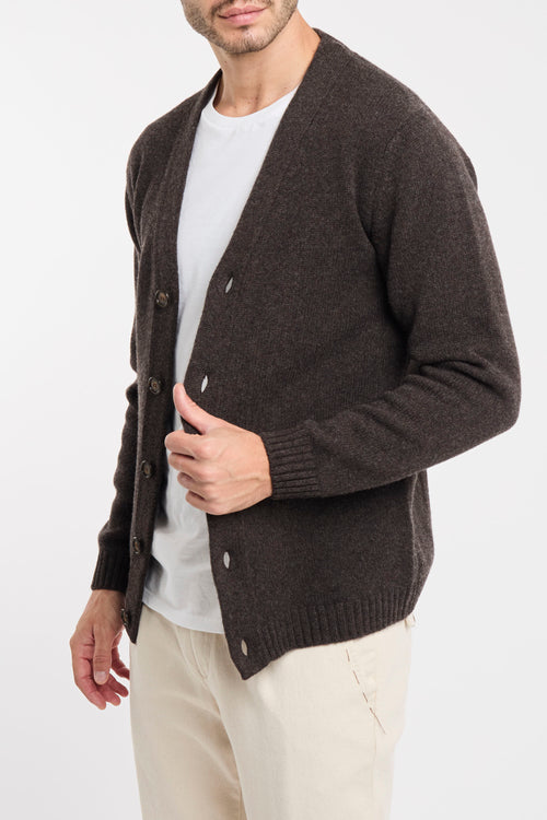 Cardigan con bottoni Daniele Fiesoli in lana merino extrafine