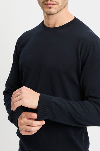 Maglia girocollo Daniele Fiesoli a manica lunga in cotone - 6