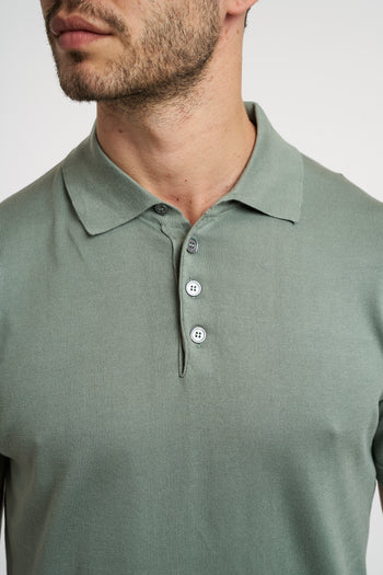 Polo manica corta Daniele Fieosoli in cotone ultra soft - 5