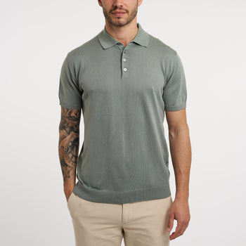 Polo manica corta Daniele Fieosoli in cotone ultra soft - 6