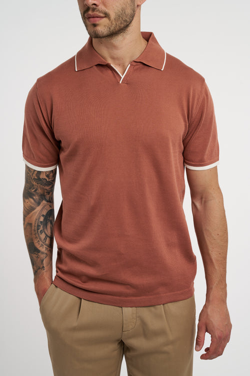 Polo Daniele Fiesoli in cotone ultrasoft