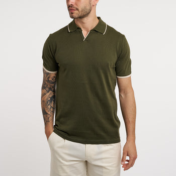 Polo Daniele Fiesoli con scollo a V - 7