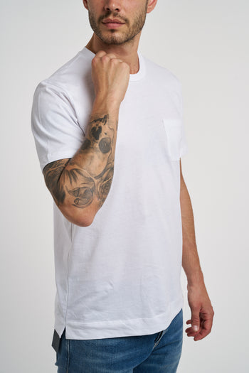 T-shirt girocollo Daniele Fiesoli con taschino - 3