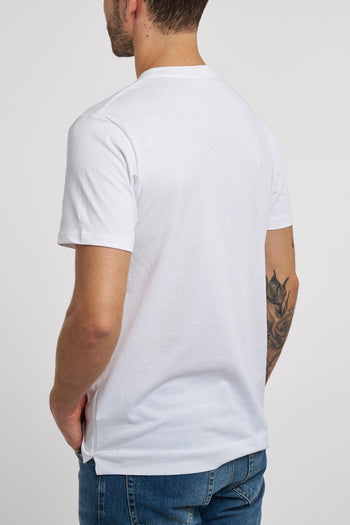 T-shirt girocollo Daniele Fiesoli con taschino - 4