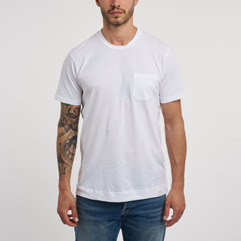 T-shirt girocollo Daniele Fiesoli con taschino - 6