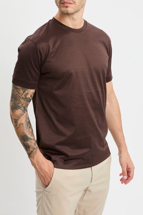 T-shirt Daniele Fiesoli in filo di scozia