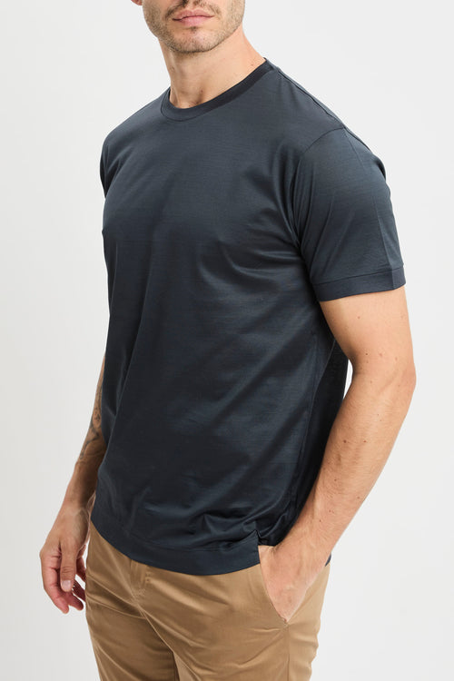 T-shirt Daniele Fiesoli in filo di scozia