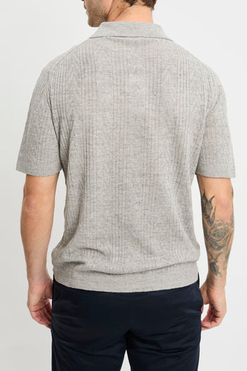Overshirt Daniele Fiesoli in cotone misto lino - 4