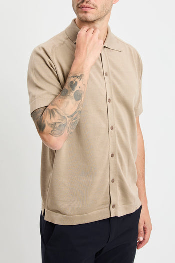 Overshirt Daniele Fiesoli in cotone con manica corta - 3