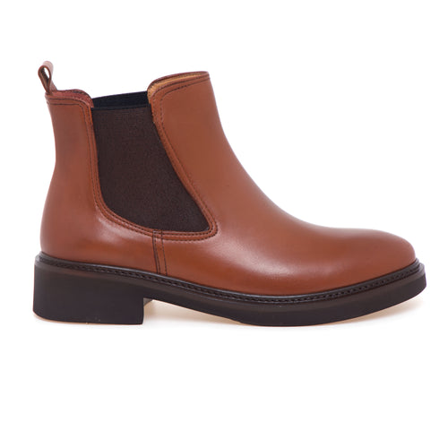 Chelsea boot Calpierre in pelle con suola in gomma extra light