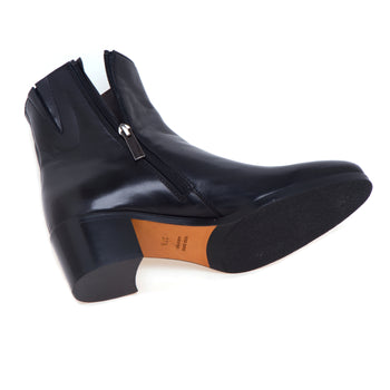 Tronchetto Calpierre in pelle con tacco 45 mm - 4