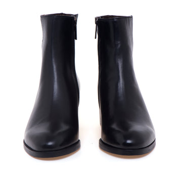 Tronchetto Calpierre in pelle con tacco 45 mm - 5