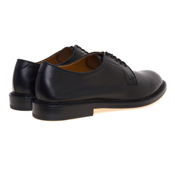 Stringata Doucal's in pelle nappata con fondo cuoio - 3