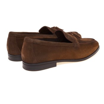 Mocassino tassel Doucal's in camoscio con suola in gomma - 3
