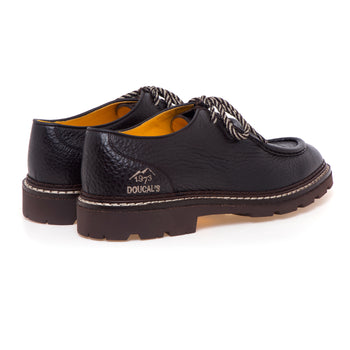 Stringata norvegese Doucal's Belvedere in pelle di cervo con suola Vibram - 3