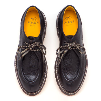 Stringata norvegese Doucal's Belvedere in pelle di cervo con suola Vibram - 5