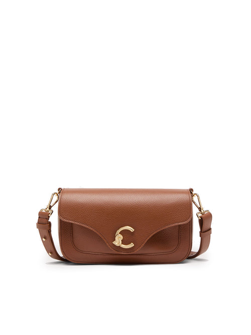 Borsa a spalla/tracolla Coccinelle C-Me Medium in pelle martellata