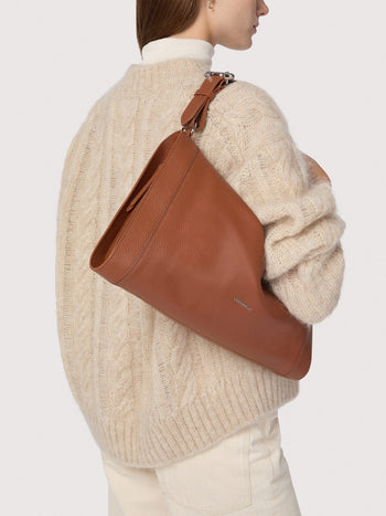 Borsa a spalla Coccinelle Elinor Medium in pelle - 6