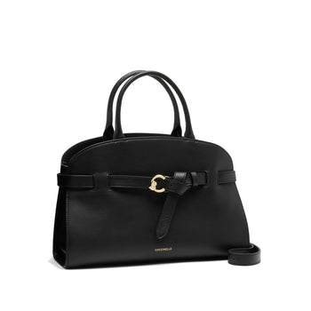 Borsa a mano Coccinelle Sabine Medium in pelle con tracolla  NOIR - 3